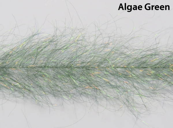 Frenzy Fly Fiber Brush Algae Green Frenzy Fly Fiber Brush Algae Green